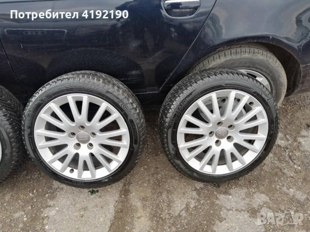Здравейте! Предлагам за продажба лети джанти за Ауди 17", снимка 2 - Гуми и джанти - 53959911