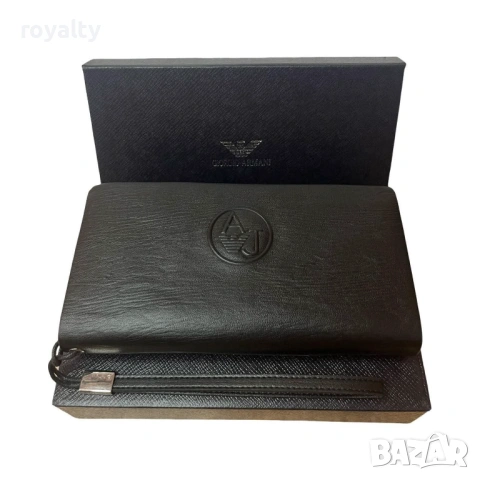 Мъжко Клъч Портмоне Естествена Кожа 