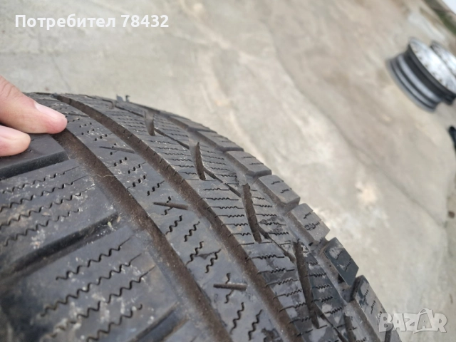 Зимни гуми 195/50/15 - 2бр, снимка 2 - Гуми и джанти - 52368470