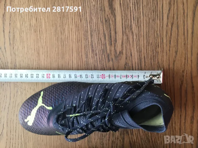 Детски футболни обувки Puma FUTURE Z 1.4 FG/AG размер 37.5, снимка 7 - Футбол - 49859830