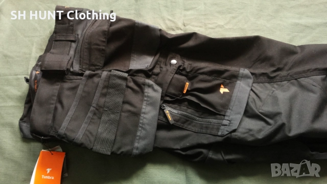 Timbra CLASSIC ARBEIDSBUKSE Poly Stretch Work Trouser размер 46-S работен W2-89, снимка 4 - Панталони - 52037855