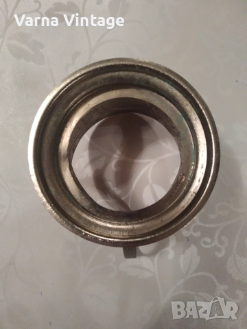 Подстакан за чаша "Запорiжжя" 60-70 години СССР. мелхиор. марк. МНЦ., снимка 6 - Антикварни и старинни предмети - 52146623