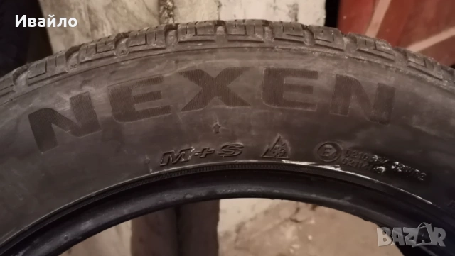 Продавам 2 броя зимни гуми 205.55.16 на 1 сезон дот 2021 Nexen , снимка 4 - Гуми и джанти - 53068848
