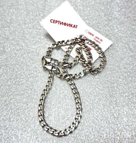 Сребърен Синджир (проба 925)- 25,50 грама, класическа плетка, снимка 9 - Колиета, медальони, синджири - 52144523