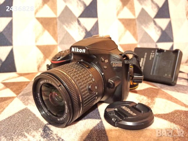 Nikon D3400, снимка 2 - Фотоапарати - 45791843