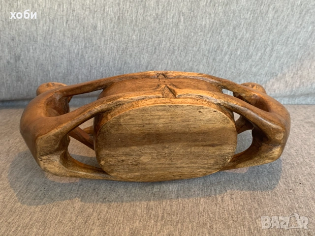 дървена фигура добра изработка , снимка 8 - Антикварни и старинни предмети - 54100707