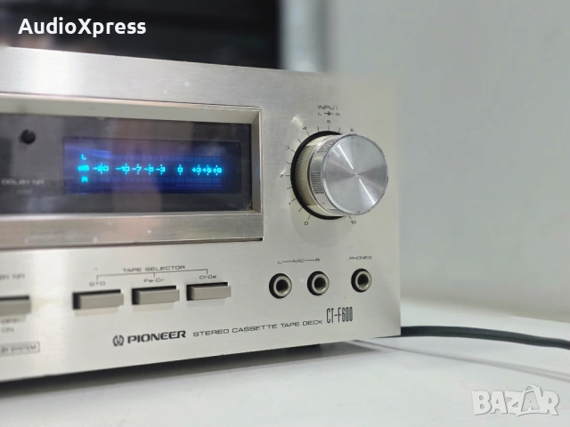 🔥 Pioneer CT-F600 – класически 70-тарски дек със сините VU метри 💙, снимка 5 - Декове - 53642037