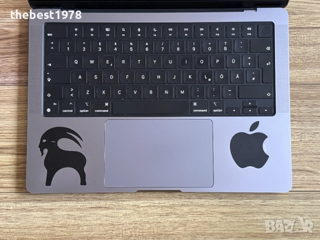 MacBook Pro 14 M1 Pro` 8 CPU/14 GPU/16GB RAM/512GB SSD/Бат 15ч, снимка 3 - Лаптопи за работа - 53787386