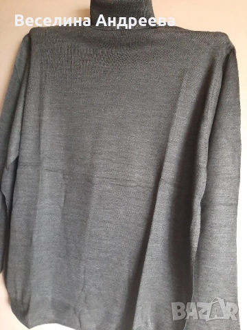 Мъжки пуловер-поло