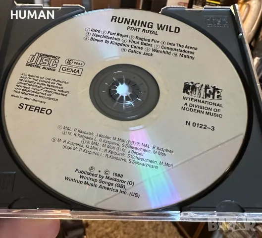 Running Wild , снимка 7 - CD дискове - 47558635