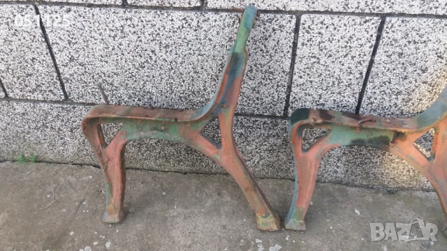 Чугунени крака за пейка - масивни , снимка 4 - Градински мебели, декорация  - 53026235