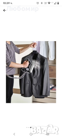 Професионална ютия.Паров генератор Profesionala Polti Vaporella 2 HP, 1750W, Плоча от алуминий, снимка 5 - Ютии - 52718795