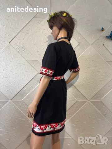 Дамска или детска туника с Български етно мотиви,, снимка 4 - Туники - 53596559