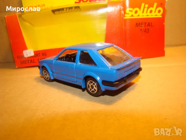 1:43 SOLIDO FORD ESCORT МОДЕЛ КОЛИЧКА ИГРАЧКА, снимка 5 - Колекции - 48981248