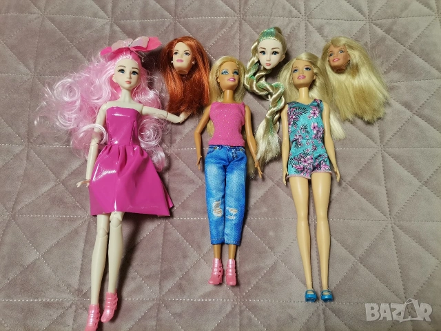 Всичко 15Е! Ретро глави Barbie и тип Барби за Вашите проекти. , снимка 2 - Кукли - 53937190