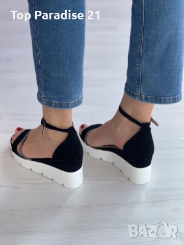 Съчетание на стил и комфорт: Спортно-елегантни дамски сандали за активен лайфстайл, снимка 2 - Сандали - 45811835