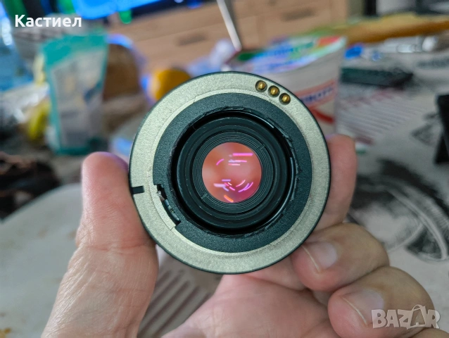 Pentacon Prakticar 50mm f/2.4 MC – Рядък „Pancake“ обектив (Praktica B), снимка 3 - Обективи и филтри - 53995247