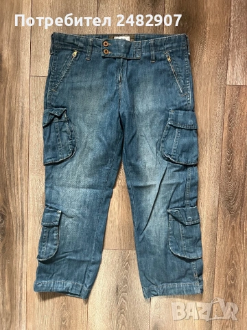 Дамски дънки 7/8, снимка 2 - Дънки - 53708357