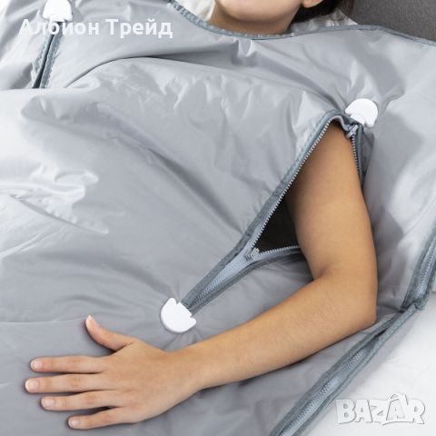 Одеяло Сауна с Далечна Инфрачервена Топлина Bedna Innovagoods 🌟🛏️, снимка 4 - Козметични уреди - 46650152