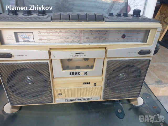 СЕНКОР - профилактиран напълно работещ , снимка 3 - Радиокасетофони, транзистори - 53733014