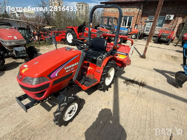 Трактор YANMAR Ke30 4x4, снимка 2 - Селскостопанска техника - 54127005