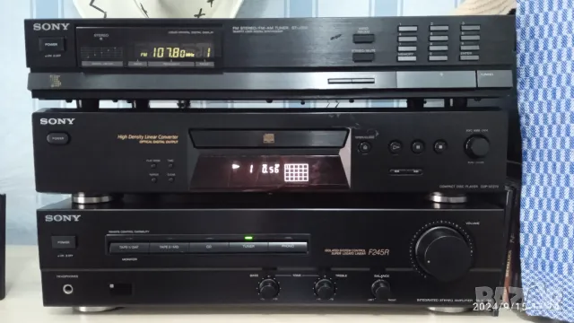 ОБЩА ЦЕНА Уредба Sony усилвател тунер цд плеър сд плеар cd player tuner сони дистанционно, снимка 3 - Аудиосистеми - 47248898