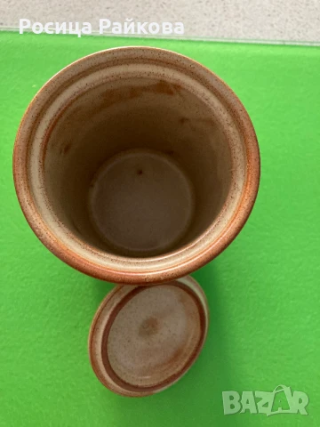 Винтидж Италиански буркан с капаче, снимка 3 - Други - 46783891