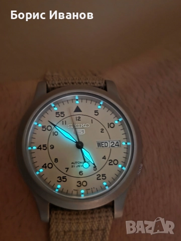 Seiko 5 SNK803 Military, снимка 4 - Мъжки - 52903111