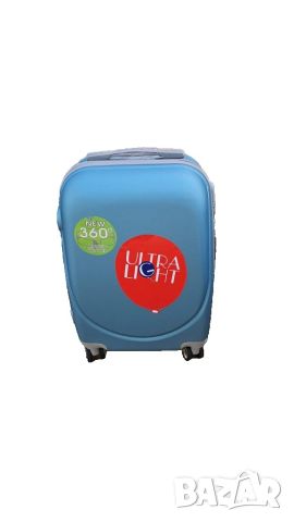 Куфар за ръчен багаж SUPER LIGHT 55x36x22: "360 градуса колела , тежи 1.5кг.Твърдо покритие"", снимка 3 - Куфари - 45747107