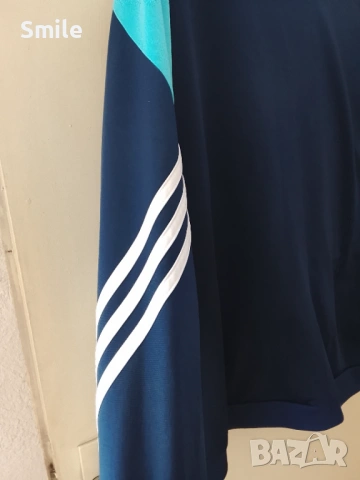 Adidas спортна горница с цип , снимка 6 - Спортни дрехи, екипи - 53678201