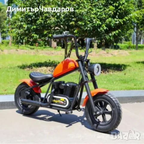 Електрически детски мотоциклет – Ретро стил и модерна технология, снимка 2 - Друга електроника - 49744529