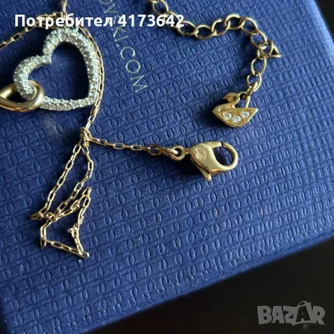 Колие и гривна Swarovski комплект, снимка 3 - Колиета, медальони, синджири - 46839165