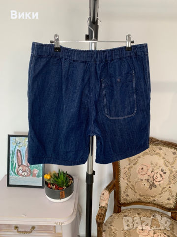 Мъжки къси дънкови панталони размер 32, отговарят на S-XS, снимка 12 - Къси панталони - 44992125