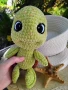 Плетена играчка Костенурка / плетени играчки, снимка 1