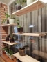Висяща етажерка с дървени плотове , снимка 4