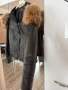 Дамско кожено яке.Естествена агнешка кожа с лисица, снимка 4