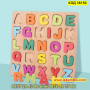 Детски пъзел с букви и цифри изработен от дърво - КОД 36150, снимка 12
