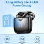 Нови Безжични слушалки Bluetooth 5.3 LED дисплей, снимка 6