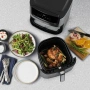 Висок Клас Electrolux Digital E6AF1-6ST Air Fryer (уред без мазнина) 1800W, Неръждаема стомана, 8 пр, снимка 6