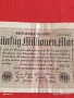 Райх банкнота 50 милиона марки 1923г. Германия хиперинфлация за КОЛЕКЦИЯ 53180, снимка 2