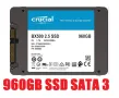  960GB SSD Crucial BX500 - CT960BX500SSD1 в перфектно здраве, снимка 1