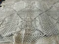 Покривка за маса голяма ръчно плетена, снимка 8