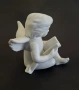 Порцеланов ангел с книга (10 см) - Rosenthal, снимка 2