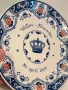 декоративна порцеланова цветна чиния Royal Delft 22/2, снимка 3