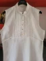 Ленена риза без ръкави размер XL, снимка 3