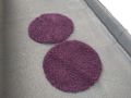 Шаги килимчета лот 2 броя- лилави, снимка 3