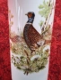 Порцеланова ваза за стена с ловен мотив дивеч порцелан цветя  , снимка 8
