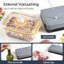 Нова Машина за вакуумиране YASHE 5 в 1 60kPa 30см за съхранение месо риба, снимка 5