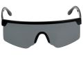 Мъжки слънчеви очила черна рамка тъмни стъкла, снимка 2