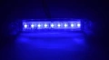 1бр. Лед LED габарити с 9 диода , 12-24V , СИНИ  за камион ремарке , снимка 2